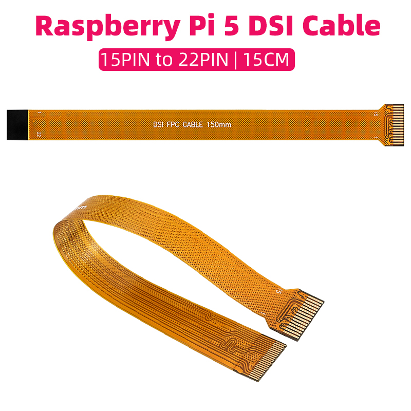Pi Camera Cable - كابل Raspberry Pi 5 DSI 22Pin