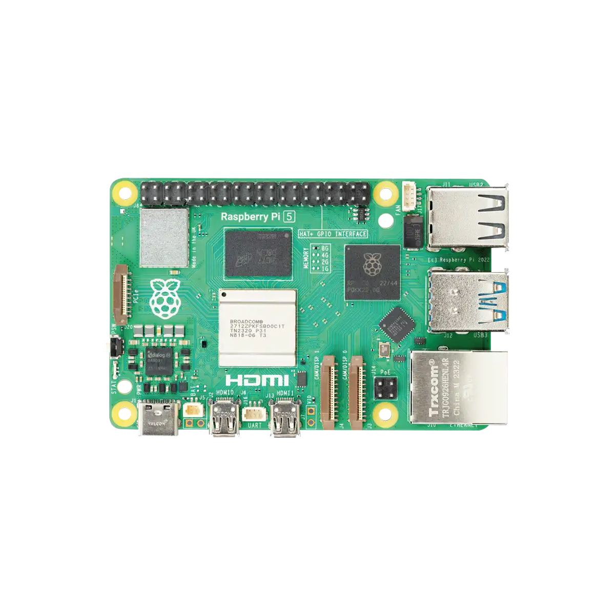 Raspberry Pi - مجموعة تطوير راسبيري باي 5 مع