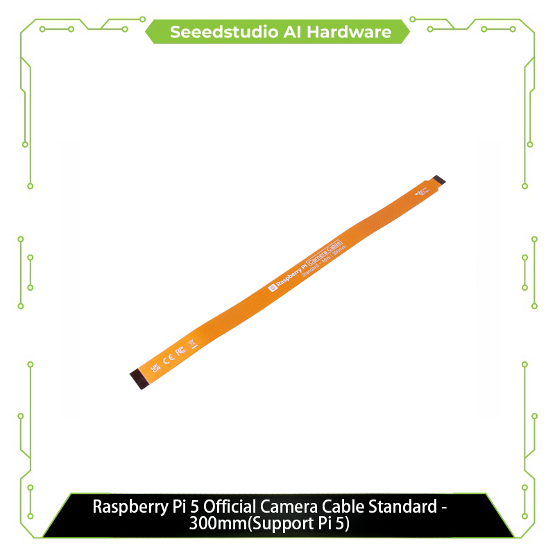 Pi Camera Cable - توفر كابل محول الكاميرا الرسمي Raspberry