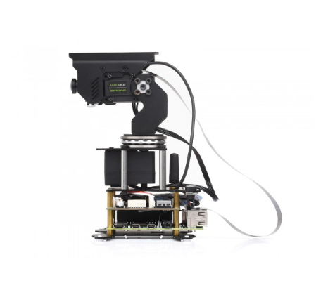 Raspberry Pi - 360 ° محركات سيرفو متعددة الاتجاهات