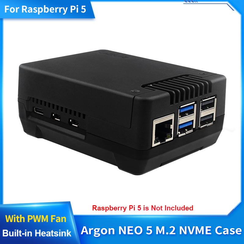 Pi Power Supply - حافظة Argon NEO 5 M.2 NVME
