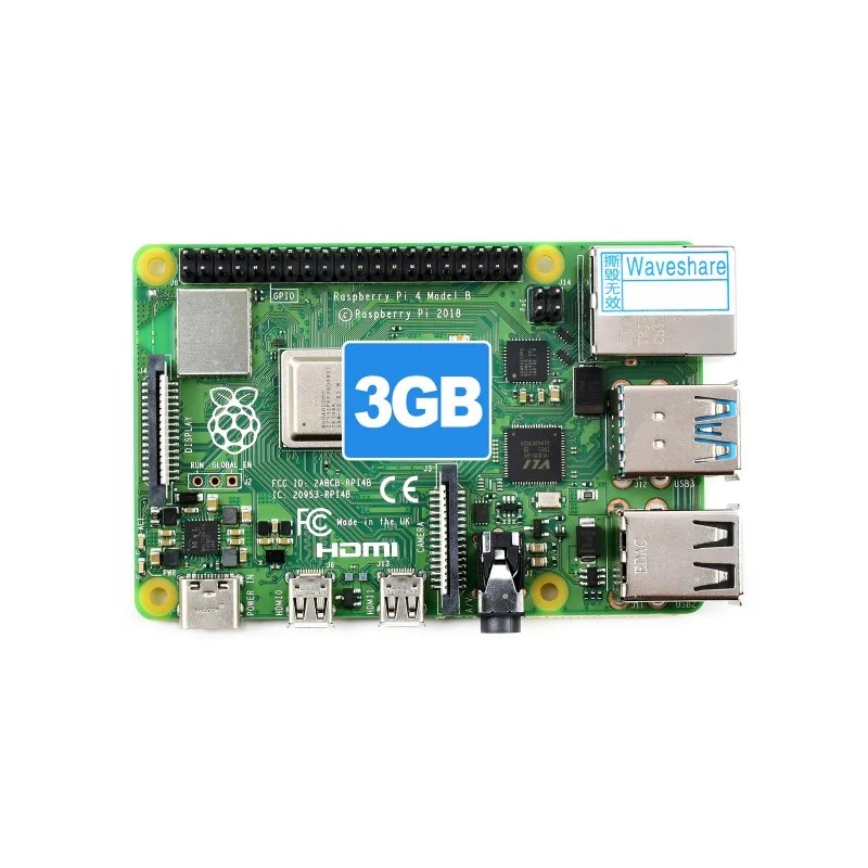 Raspberry Pi 4 - راسبيري باي 4 موديل B بذاكرة