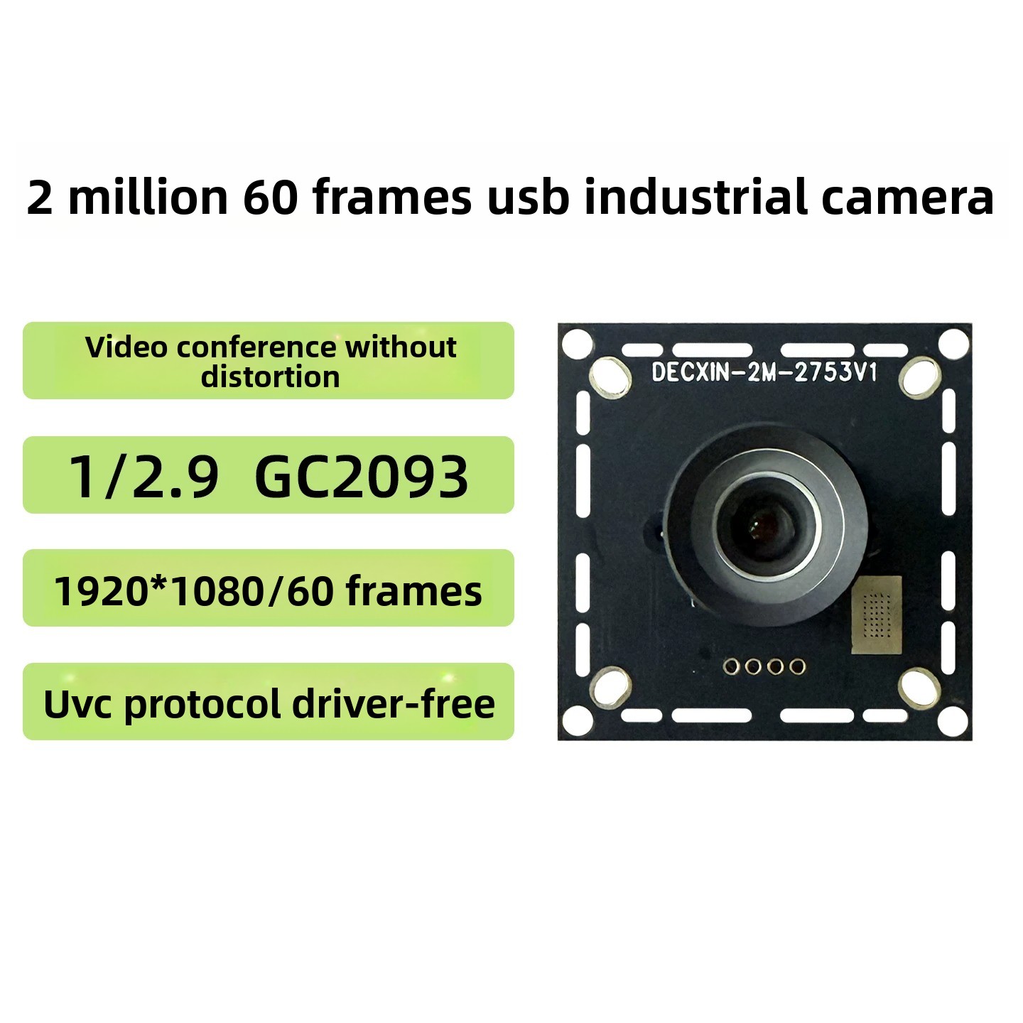 Pi Camera Module - وحدة GC2093 كاميرا USB بدقة 2