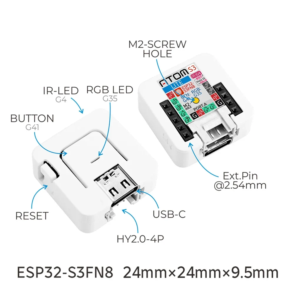 لوحة تطوير M5Stack AtomS3-Lite - مراجعة Arduino Kit وسعره