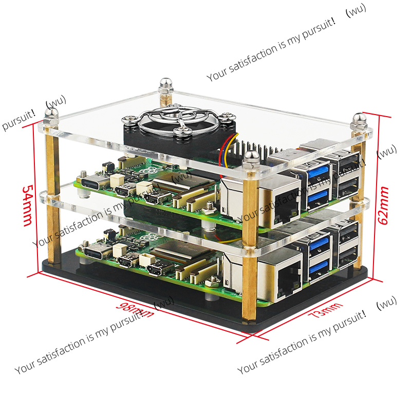 علبة أكريليك شفافة لـ Raspberr - مراجعة Raspberry Pi 5 وسعره