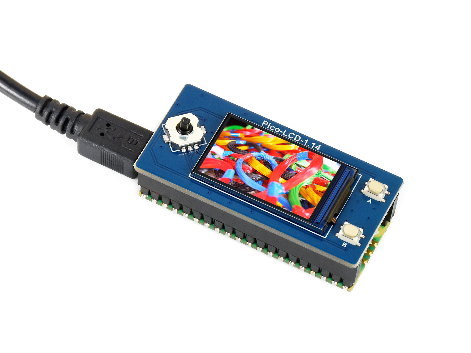 وحدة عرض LCD مقاس 1.14 بوصة من - مراجعة Pi Display وسعره