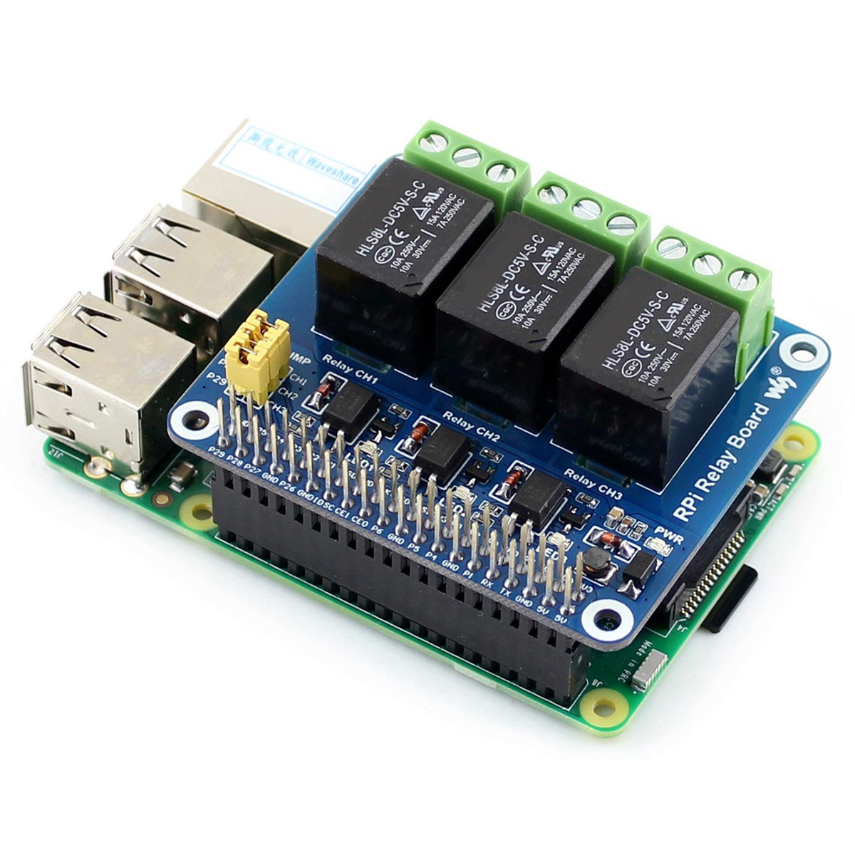 لوحة توسعة وحدة الترحيل ثلاثية - مراجعة Pi Zero وسعره