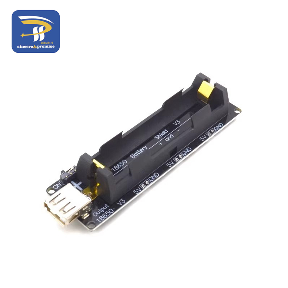 درع بطارية ليثيوم مزدوج ، V3 ، - مراجعة Pi Power Supply وسعره