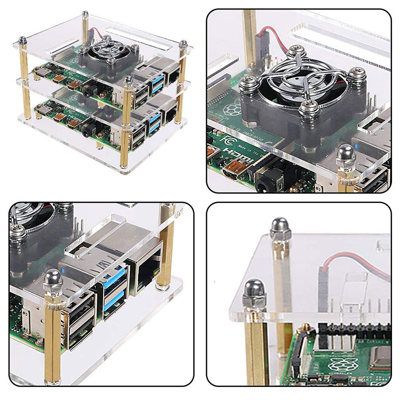 Raspberry Pi 4B 3B 3B+ 2B 15 ط - مراجعة Pi Cooler وسعره