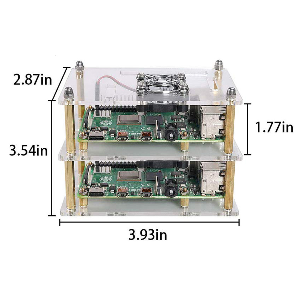Raspberry Pi 4B 3B 3B+ 2B 15 ط - مراجعة Pi Cooler وسعره