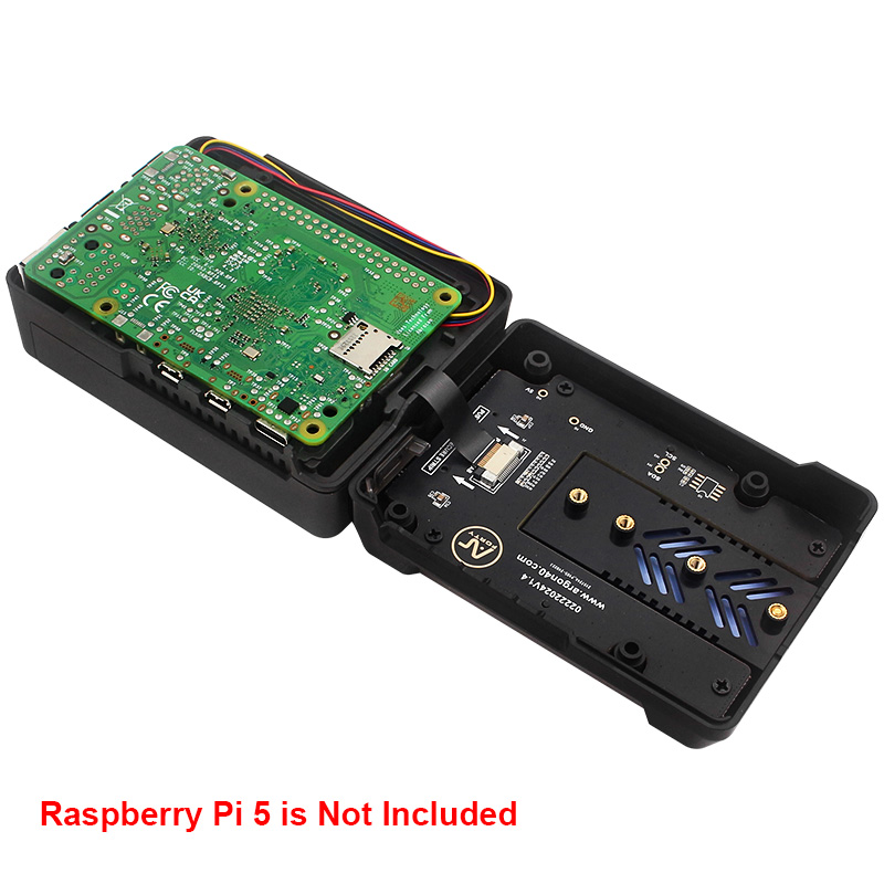 حافظة Argon NEO 5 M.2 NVME PCI - مراجعة Pi Power Supply وسعره