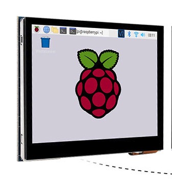 شاشة لمس سعوية مقاس 3.5 بوصة ل - مراجعة Raspberry Pi وسعره